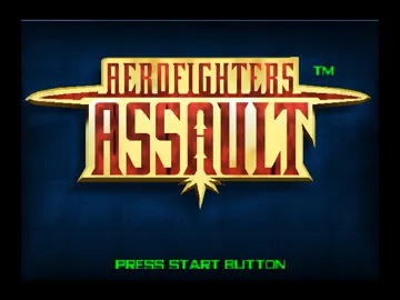 AeroFighters Assault (Europe) (En,Fr,De) screen shot title